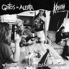 Gritos de Alerta / Krush, split 7"
