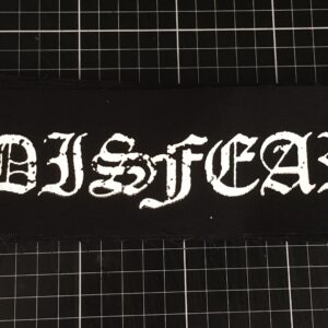 Disfear, big logo - patch