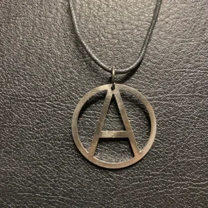 Anarchy A - necklace