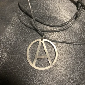 Anarchy A - necklace