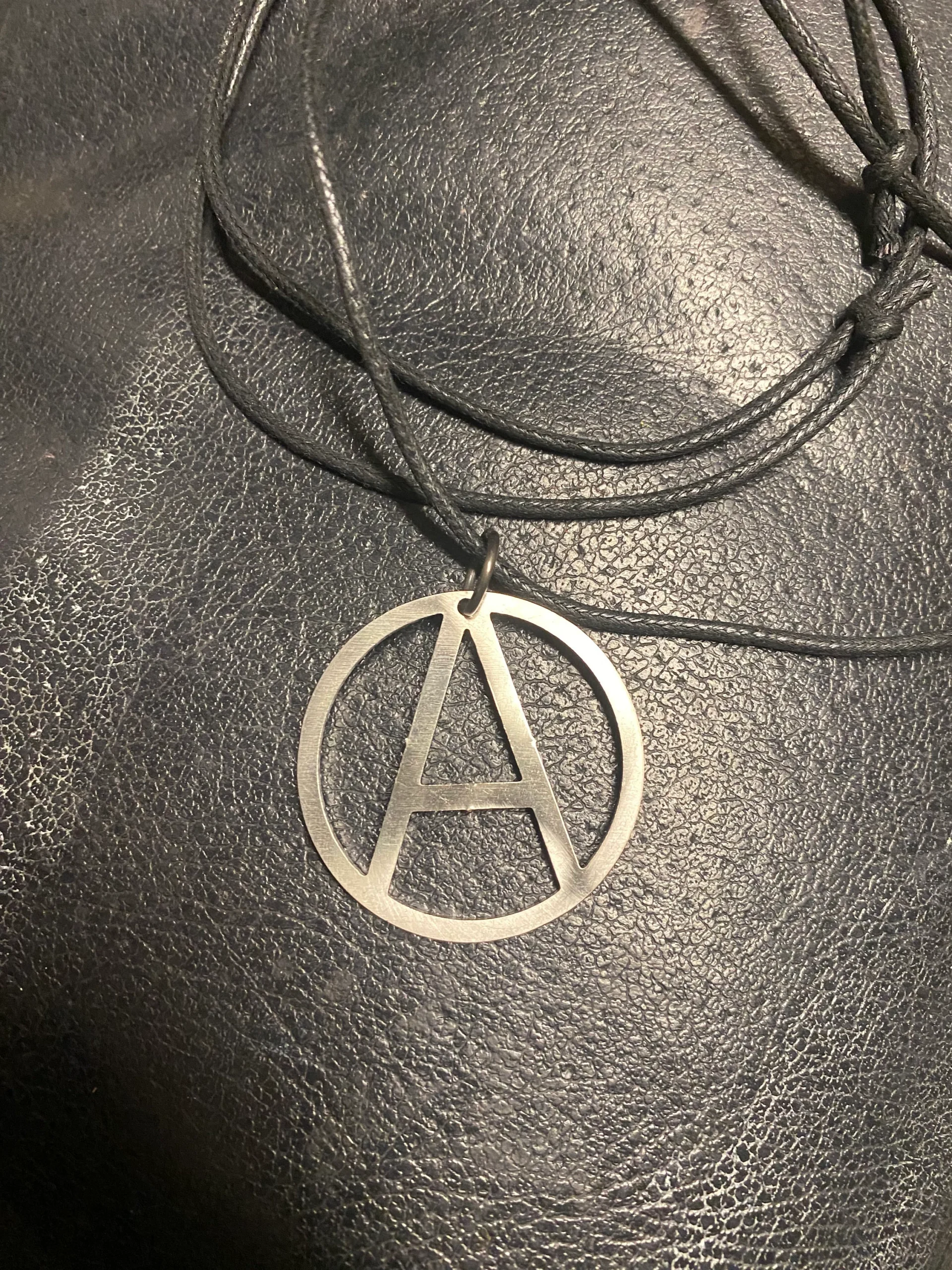 Anarchy A - necklace