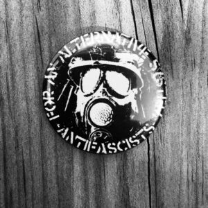 Antifascists, for an alternative system - Pin
