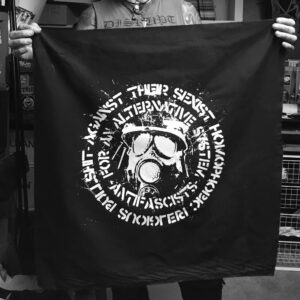 Antifascists, for an alternative system - Banner