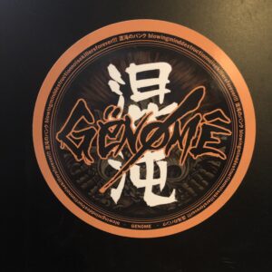 Genome, noisy 9cm diameter - stickers