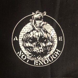 Not Enough, logo - patch