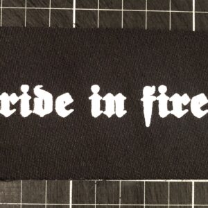 Ride in fire - patch