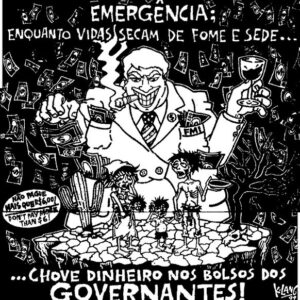 V/A - Emergência: Enquanto Vidas Secam De Fome E Sede...Chove Dinheiro Nos Bolsos Dos Governantes! - LP