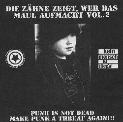 V/A Die Zähne Zeigt, Wer Das Maul Aufmacht Vol. 2 compiltation CD