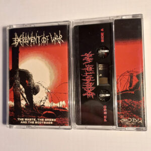 Excrement of war, the waste, the greed and the bodybags - tape