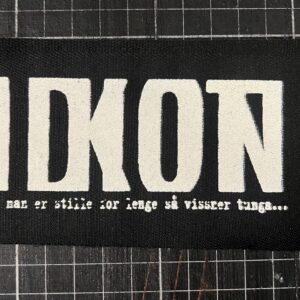 Idiot Ikon, logo - patch