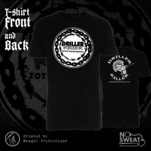 Black Uniforms, fuck off and die - t-shirt