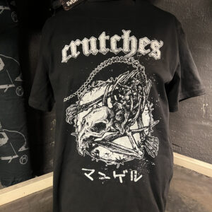 Crutches, crude rat - t-shirt