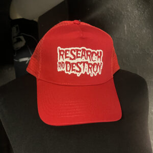 Research and Destroy, red - cap