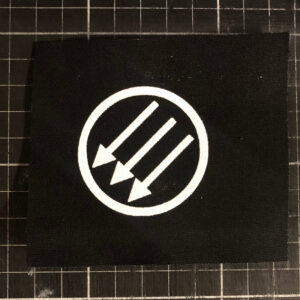 Antifascist arrows - patch
